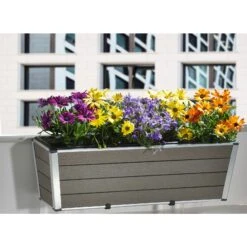 Gartenfreude Balkonkasten WPC Pflanzkasten -Entspannender Garten 8600335500 4450 1007 002 prod 005