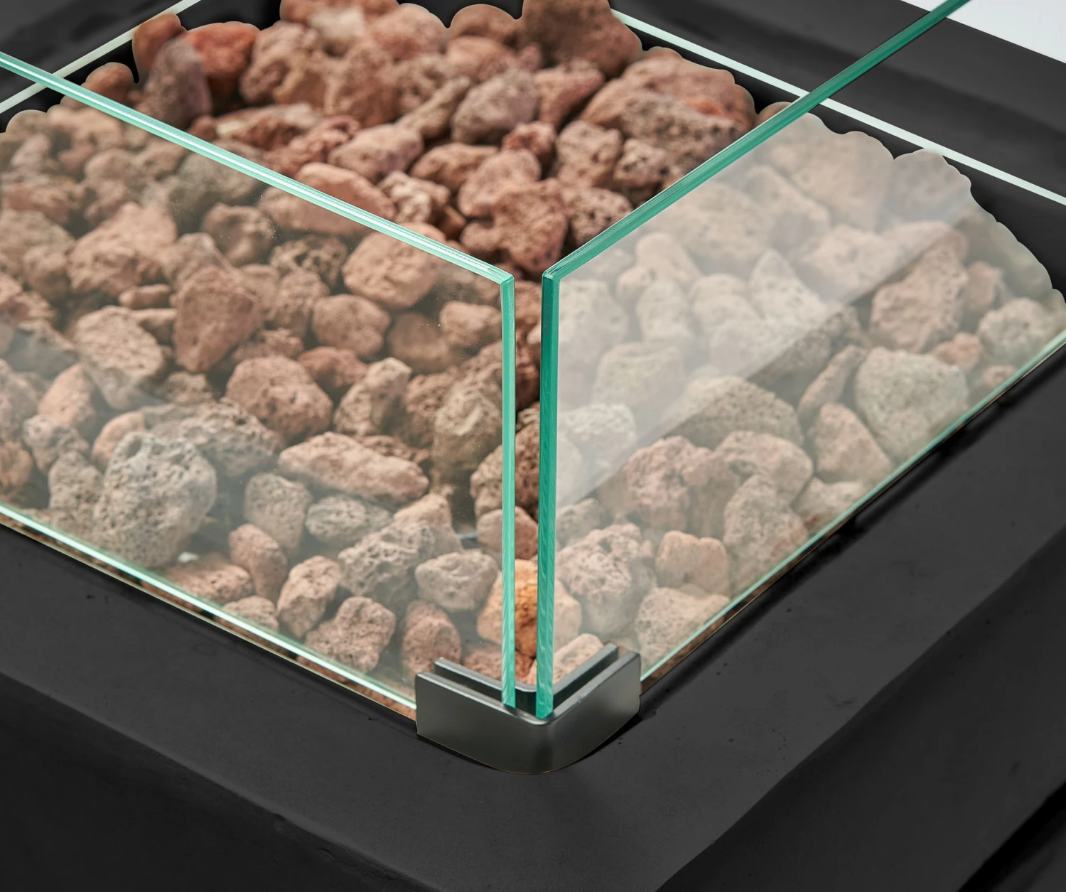 AMARE Gasfeuerstelle Outdoor Feuertisch Quadratisch 6 AMARE Gasfeuerstelle Outdoor Feuertisch Quadratisch – Bild 6