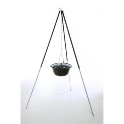 Acerto® Gulaschkessel 22 Liter + Dreibein 180cm