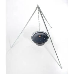 Acerto® Gulaschkessel 30L + Dreibeingestell 170cm -Entspannender Garten 8600335800 31067 prod 003