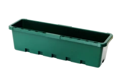 GreenLife Blumenkasten / Kräuterbox 10 Stück, Grün, Komplett