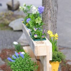 GreenLife Blumenkasten / Kräuterbox 10 Stück, Grün, Komplett -Entspannender Garten 8600335800 42818 prod 005