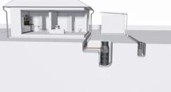 GreenLife Sickerschacht 140 L Gartenentwässerung Wassertank Mit Sieb -Entspannender Garten 8600335800 42824 prod 003