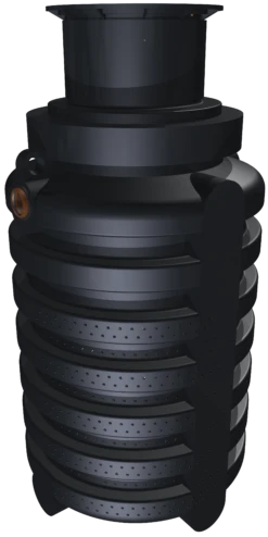 GreenLife Sickerschacht 2.000 L Gartenentwässerung Wassertank Mit Sieb