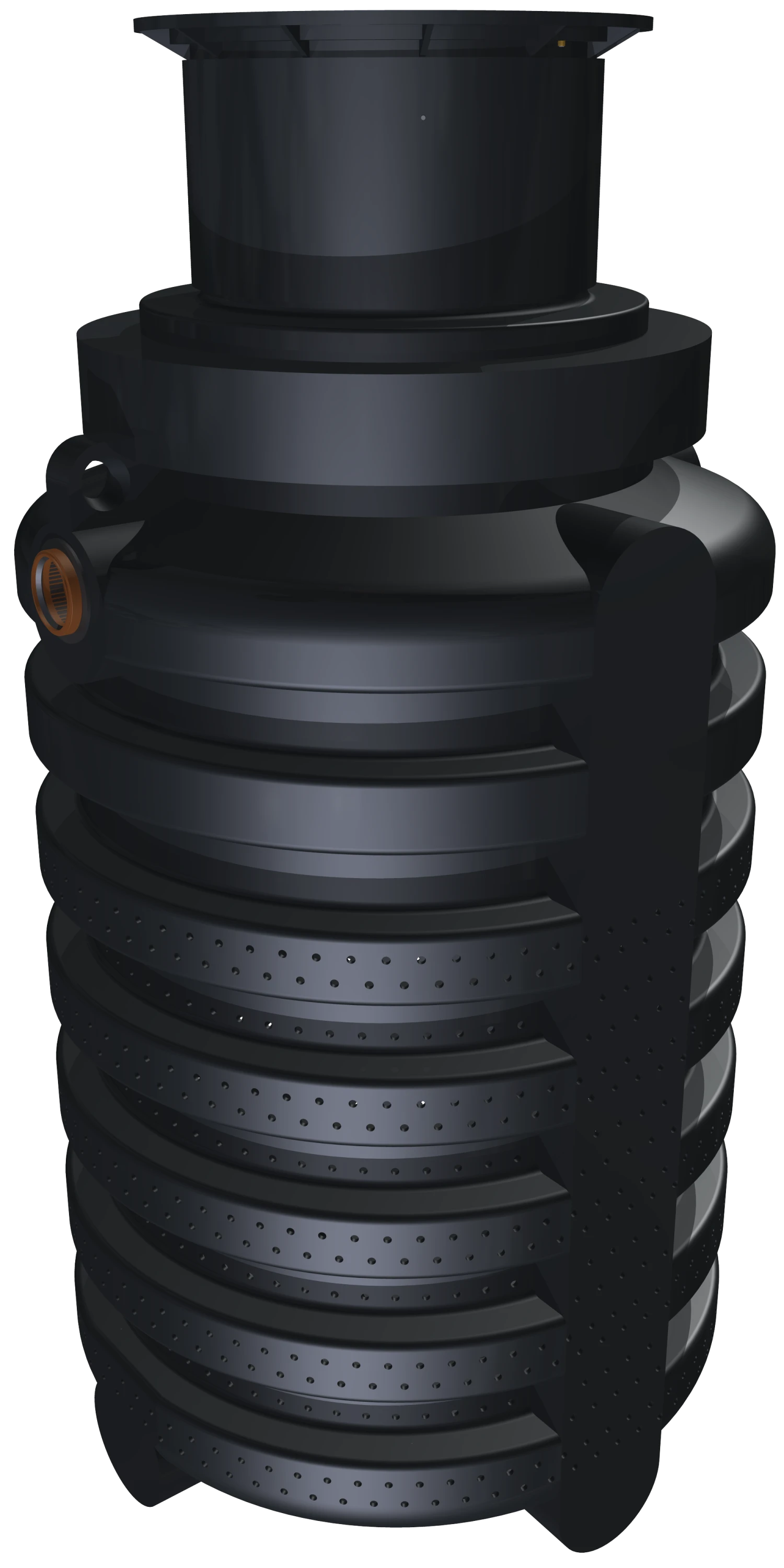 GreenLife Sickerschacht 2.000 L Gartenentwässerung Wassertank Mit Sieb 1 GreenLife Sickerschacht 2.000 L Gartenentwässerung Wassertank Mit Sieb