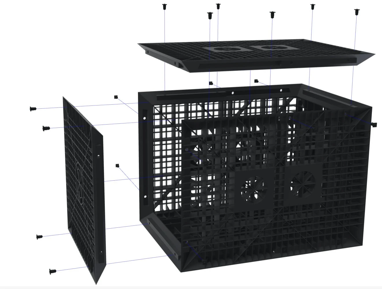 GreenLife Erweiterungsset Versickerung 2.240 L Entwässerung Sickerwürfel 4 GreenLife Erweiterungsset Versickerung 2.240 L Entwässerung Sickerwürfel – Bild 4
