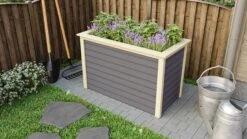 Karibu Hochbeet 1 Terragrau