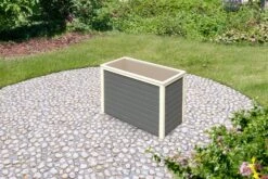 Karibu Hochbeet 1 Terragrau 9 Karibu Hochbeet 1 Terragrau -Entspannender Garten 8600335800 55751 prod 004