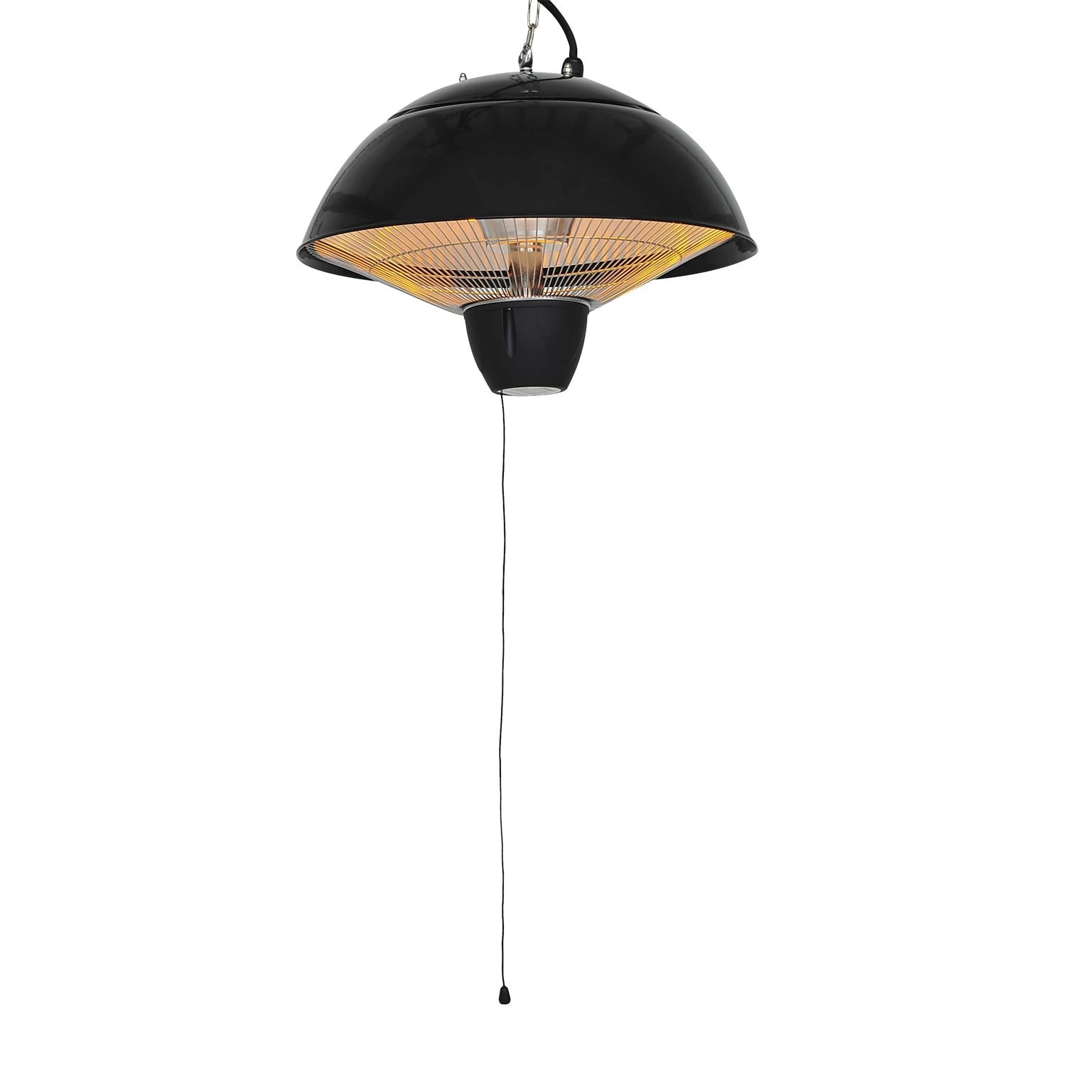 Outsunny Elektrischer Heizstrahler Mit Zugseil Schwarz, Silber 40,5 X 30,5 Cm (ØxH) | Terrassenstrahler Standheizstrahler Infrarotstrahler 6 Outsunny Elektrischer Heizstrahler Mit Zugseil Schwarz, Silber 40,5 X 30,5 Cm (ØxH) | Terrassenstrahler Standheizstrahler Infrarotstrahler – Bild 6