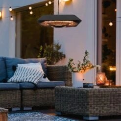 Outsunny Deckenheizstrahler Mit Fernbedienung Schwarz 45 X 45 X 10 Cm (BxTxH) | Terrassenheizer, Heizstrahler, Terrassenstrahler 9 Outsunny Deckenheizstrahler Mit Fernbedienung Schwarz 45 X 45 X 10 Cm (BxTxH) | Terrassenheizer, Heizstrahler, Terrassenstrahler -Entspannender Garten 8600336600 842 136V90 prod 004