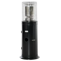 Outsunny Heizstrahler Gas Terrassenheizer Im Eleganten Design, Geeignet Für Den Einsatz Im Freien Schwarz 55,6 X 55,6 X 143 Cm ( BxTxH) | Terrassenheizer Terrassenstrahler Balkonheizer -Entspannender Garten 8600336600 842 187 prod 004