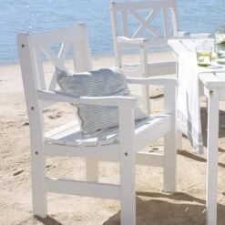 Outdoor-Stuhl-Set, 2-tlg. Landhaus Weiß -Entspannender Garten 8600342900 2334194 prod 006