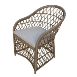 Outdoor-Stuhl Lore Natur/Grau