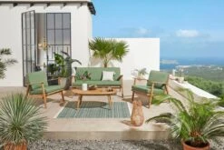 Outdoor-Möbel-Set, 4-tlg. Caja Natur/Grün -Entspannender Garten 8600342900 9397404 prod 003