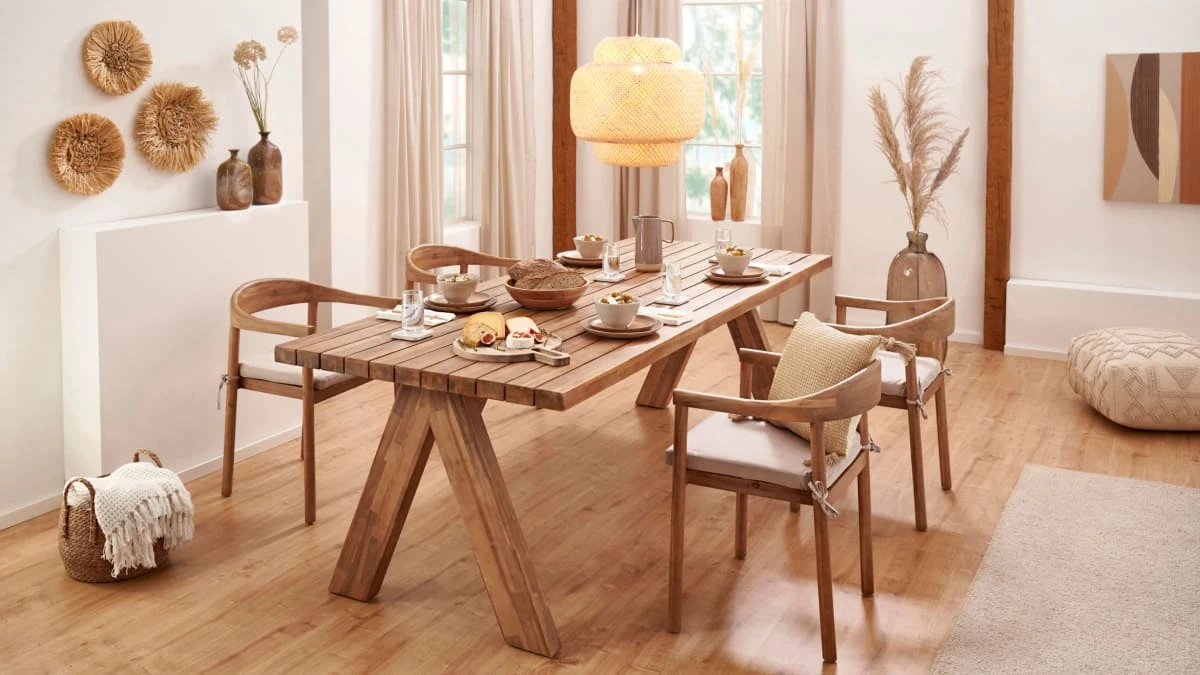 Outdoor-Tisch Jesper Natur 240 X 100 Cm 2 Outdoor-Tisch Jesper Natur 240 X 100 Cm – Bild 2