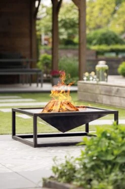 Feuerschale Square Anthrazit -Entspannender Garten 8600342900 9399402 prod 003