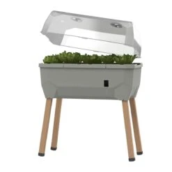 Pflanzgefäß Sammy Salad Hellgrau