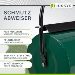Juskys Garten Rasenwalze Fritz Aus Metall Befüllbar Mit 48L Wasser / Sand – Inkl. Schmutzabweiser -Entspannender Garten 8600348200 51684837 prod 004