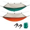GRAND CANYON Bass Hammock Moskito Reise Hängematte Camping Tropen Netz 150 Kg Farbe: Rooibos Tea