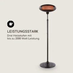 Shiny Hot Roddy Wickeltischheizstrahler Infrarot Lampe Quarz 1300W -Entspannender Garten 8600359300 11379 prod 003