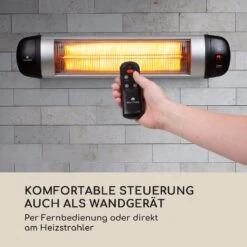 Rising Sun Infrarot-Heizstrahler 3 Leistungsstufen 850/1650/2500W IP34 -Entspannender Garten 8600359300 12242 prod 004