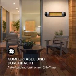 Rising Sun Zenith Heizstrahler 2500W IP34 Fernbedienung -Entspannender Garten 8600359300 12283 prod 005