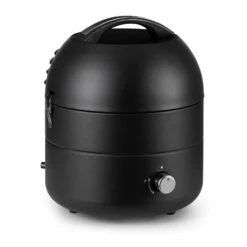 DareDevil BBQ-Gasgrill Campinggrill 2,5kW Ø29cm 4 Personen Stahl Schwarz