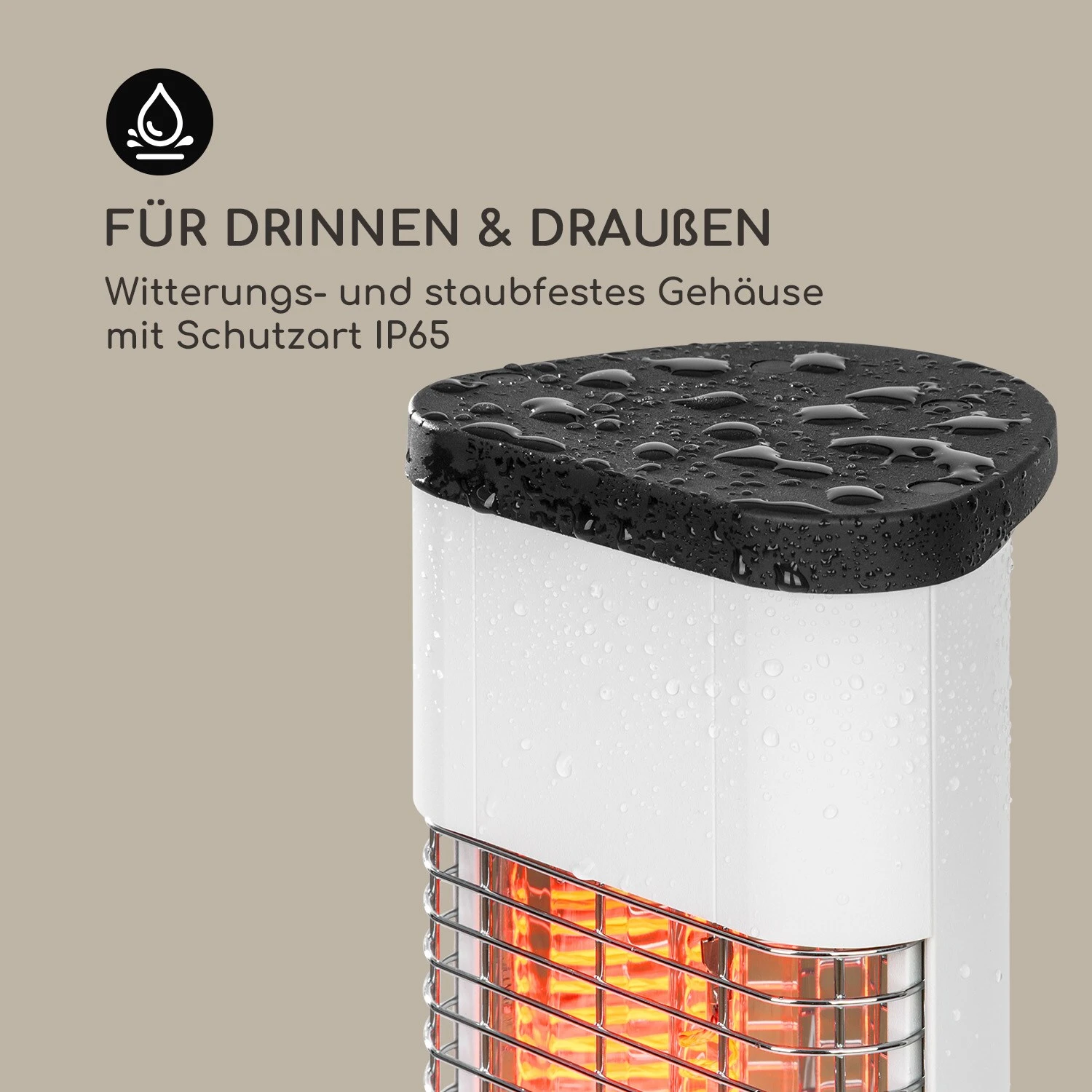 Heat Guru Plus In & Out Heizstrahler 1200W 3 Heizstufen Fernbedienung 4 Heat Guru Plus In & Out Heizstrahler 1200W 3 Heizstufen Fernbedienung – Bild 4