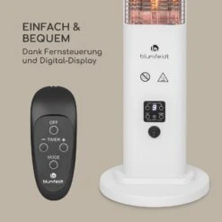 Heat Guru Plus In & Out Heizstrahler 1200W 3 Heizstufen Fernbedienung 11 Heat Guru Plus In & Out Heizstrahler 1200W 3 Heizstufen Fernbedienung -Entspannender Garten 8600359300 12615 prod 006