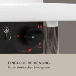 Goldflame Style Terrassenheizstrahler 11,2 KW 360°-Blick Mobil -Entspannender Garten 8600359300 12893 prod 003