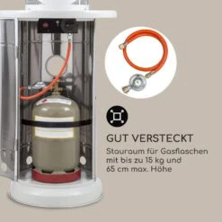 Goldflame Style Terrassenheizstrahler 11,2 KW 360°-Blick Mobil -Entspannender Garten 8600359300 12893 prod 004