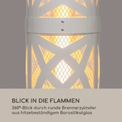 Goldflame Style Terrassenheizstrahler 11,2 KW 360°-Blick Mobil -Entspannender Garten 8600359300 12893 prod 005