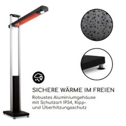 Aspire Terrassenheizer Infrarot Carbon 1800 W IP34 Schwenkarm -Entspannender Garten 8600359300 3849 prod 006
