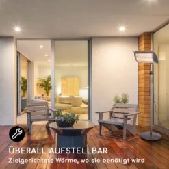Heat Guard Focus Terrassenheizstrahler IR ComfortHeat 1000/2000W -Entspannender Garten 8600359300 4683 prod 002