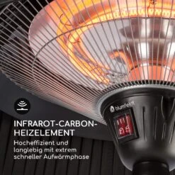 Venice Heat Stand Infrarot-Heizstrahler 1000/2000W Carbon IP34 -Entspannender Garten 8600359300 4711 prod 006