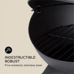 Knight On Fire Gartenkamin Stahl Rostfrei Schwarz 8 Knight On Fire Gartenkamin Stahl Rostfrei Schwarz -Entspannender Garten 8600359300 4856 prod 003