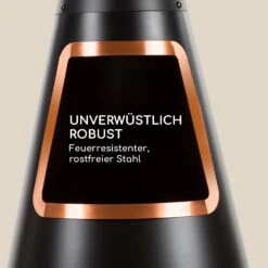 Volantis Cupric Gartenkamin Stahl Rostfrei Schwarz -Entspannender Garten 8600359300 4857 prod 004