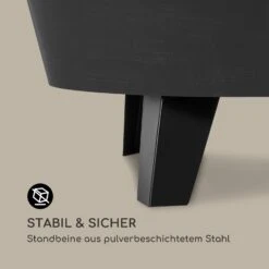 Nolana 2-in-1-Feuerschale Ø73cm Funkenschutz Ø64cm Grill Stahl Schwarz -Entspannender Garten 8600359300 4994 prod 006