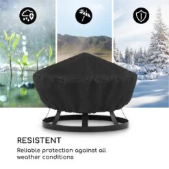 Pentos Wetterschutz Nylon 600D wasserfest Schwarz -Entspannender Garten 8600359300 4996 prod 003