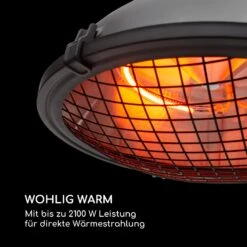 Blackpool Heat Infrarot-Heizstrahler IP44 2100W Fernbedienung -Entspannender Garten 8600359300 5209 prod 004