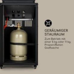 Flagranti Gasheizstrahler 8kW Gasflasche Bis 11kg Edelstahl Schwarz 11 Flagranti Gasheizstrahler 8kW Gasflasche Bis 11kg Edelstahl Schwarz -Entspannender Garten 8600359300 5240 prod 006