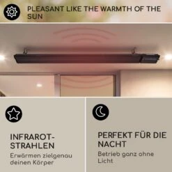 Cosmic Beam Plus XXL Infrarot-Heizstrahler 3000W IP44 Fernbedienung -Entspannender Garten 8600359300 9650 prod 004
