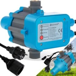 KESSER® Druckschalter Druckwächter Pumpensteuerung Gartenbewässerung Mit Kabel