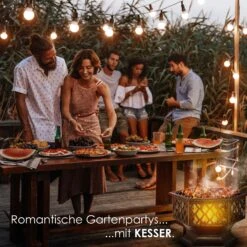 KESSER® Feuerschale Mit Grillrost Ø 62, Multifunktional Fire Pit Für Heizung/BBQ Grill, Schürhaken & Kohlerost, Garten Terrasse Feuerschale, Metall Feuerstelle Mit Schutzhülle Funkenschutz -Entspannender Garten 8600364700 23152 prod 005