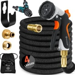 KESSER® Premium Gartenschlauch Flexibler Wasserschlauch Dehnbarer Flexischlauch