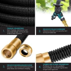 KESSER® Premium Gartenschlauch Flexibler Wasserschlauch Dehnbarer Flexischlauch 11 KESSER® Premium Gartenschlauch Flexibler Wasserschlauch Dehnbarer Flexischlauch -Entspannender Garten 8600364700 23520 prod 006